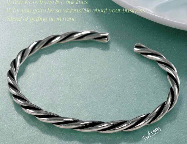 繩索開口式手環